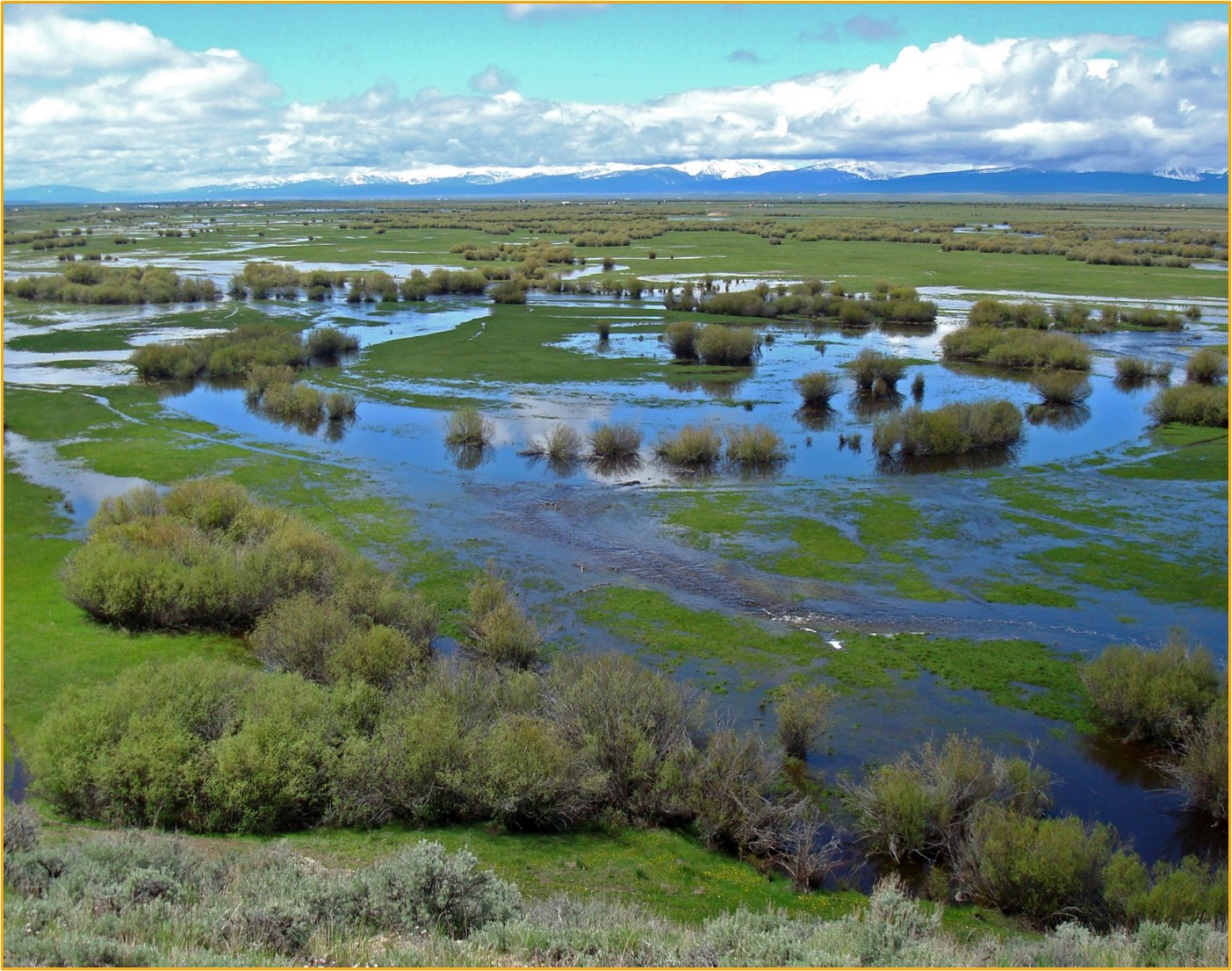 Upper Big Hole in Spring, Mike Roberts photo
